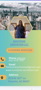 HuntZone sanitation